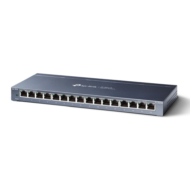 TP-Link 16-Port Gigabit 非管理型交換器, TL-SG116