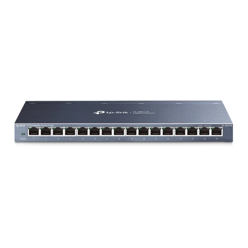 TP-Link 16-Port Gigabit 非管理型交換器, TL-SG116