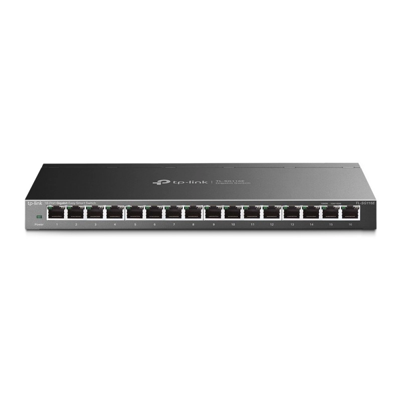TP-Link 16-Port Gigabit 智慧型交換器, TL-SG116E
