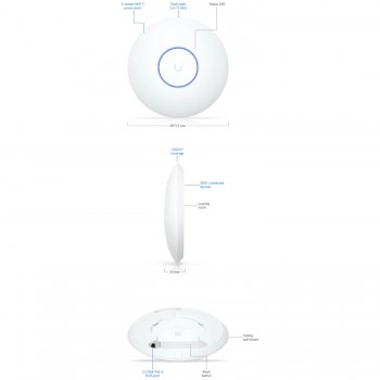 Ubiquiti UniFi U7 Lite Wi-Fi 7 無線接取器, U7-Lite