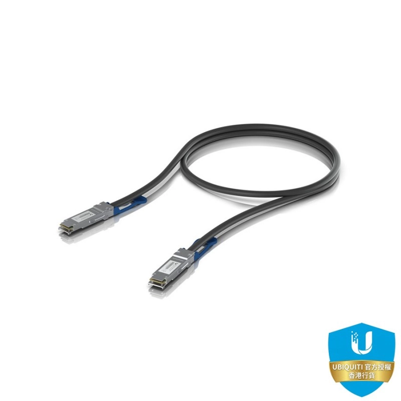 Ubiquiti UniFi 100G 纜線, UACC-DAC-QSFP28-0.5M網絡配件