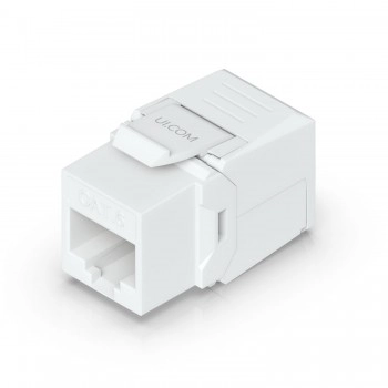 Ubiquiti Cat6 Keystone Jack, 12個裝, UACC-Keystone-Jack-C6