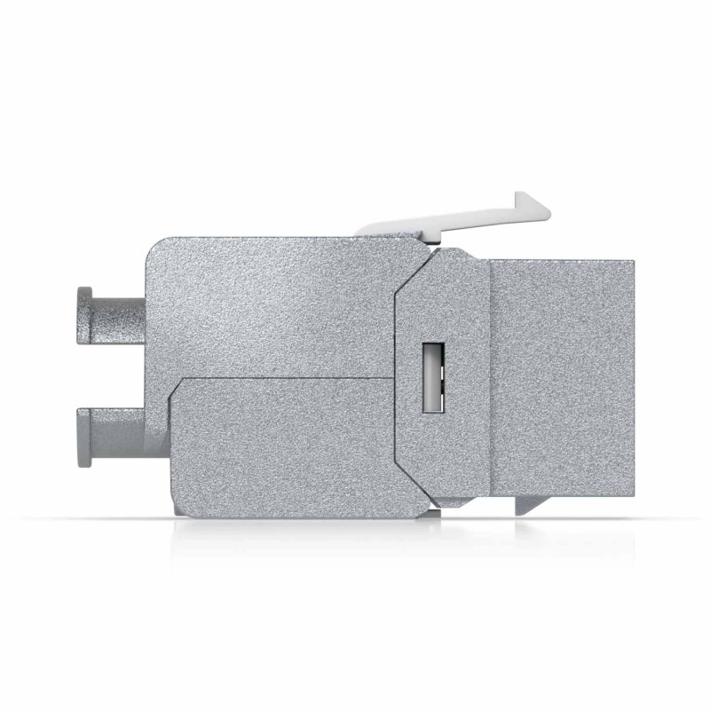 Ubiquiti Cat6A Keystone Jack, 12個裝, UACC-Keystone-Jack-C6A