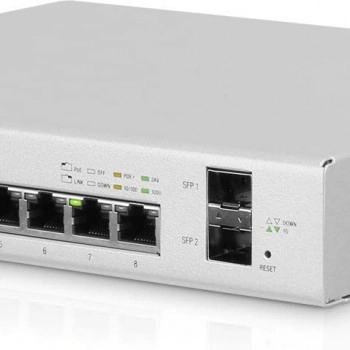 Ubiquiti UniFi 8 Ports 150W Managed Switch, US-8-150W