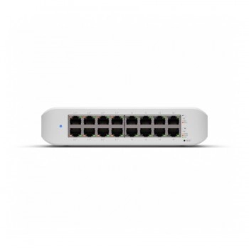 Ubiquiti UniFi 16-Port POE+ 45W Gigabit Managed Switch, USW-Lite-16-PoE