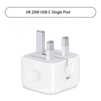 UK 20W USB-C Single Port 電源轉換器