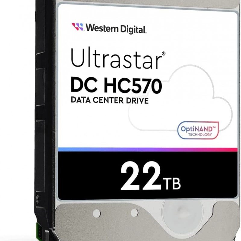 WD Ultrastar DC HC570 22TB 企業版 3.5吋 內置硬碟, WUH722222ALE6L4內置硬碟