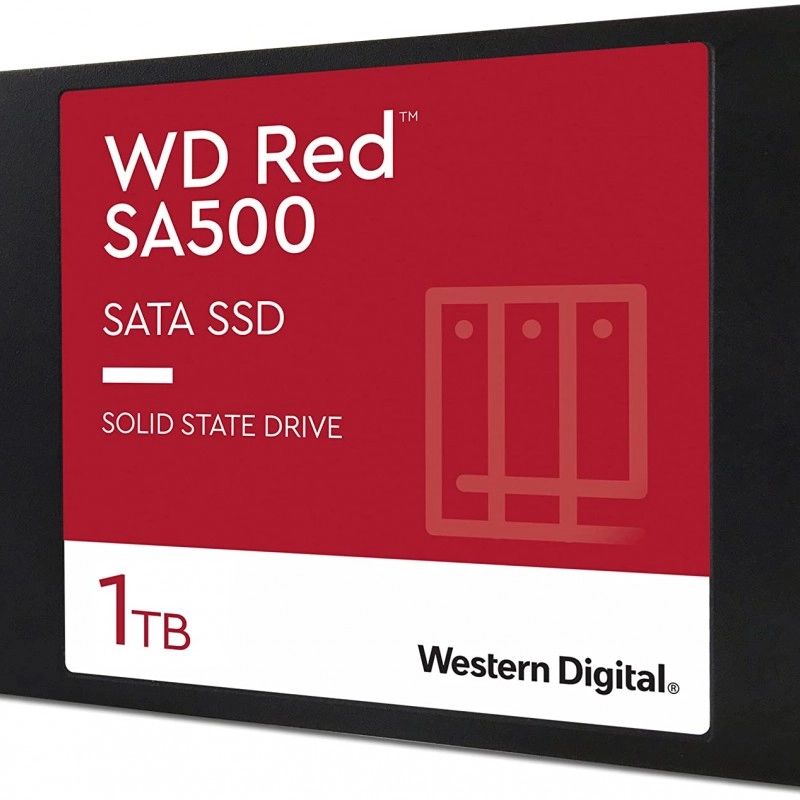 WD Red NAS SA500 SATA3 1TB 2.5" 固態硬碟, WDS100T1R0A固態硬碟
