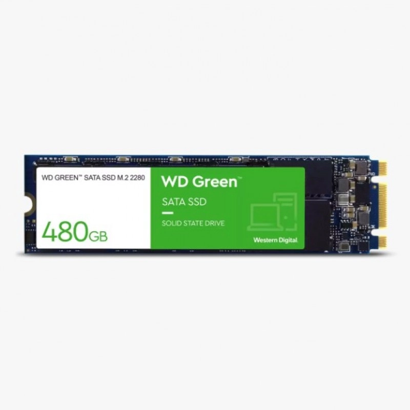 WD Green SATA 480GB M.2 固態硬碟, WDS480G3G0B固態硬碟