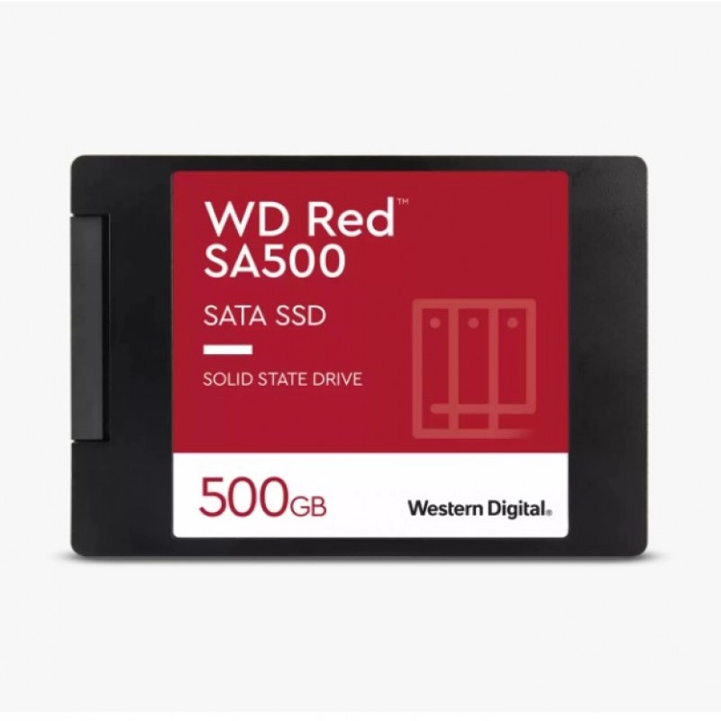 WD Red NAS SA500 SATA 500GB 2.5" 固態硬碟, WDS500G1R0A固態硬碟