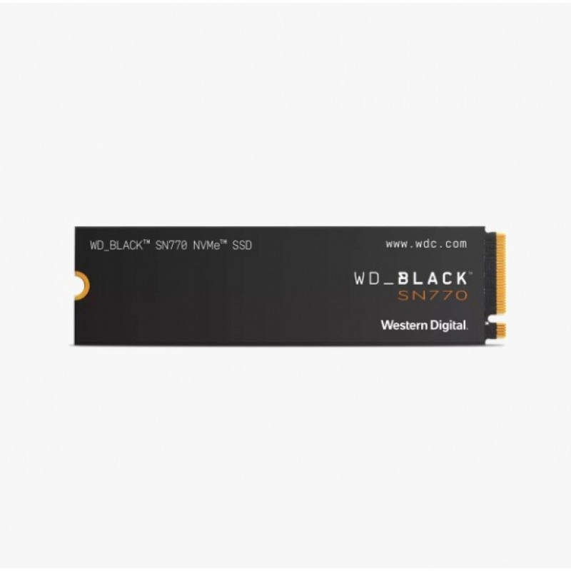 WD BLACK SN770 NVMe 500GB M.2 SSD, WDS500G3X0ESSD