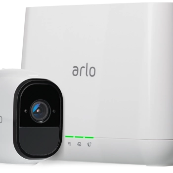 Arlo Pro2 1080P Wire-Free Weather-Proof 1-Camera System, VMC40303P + VMB 4000