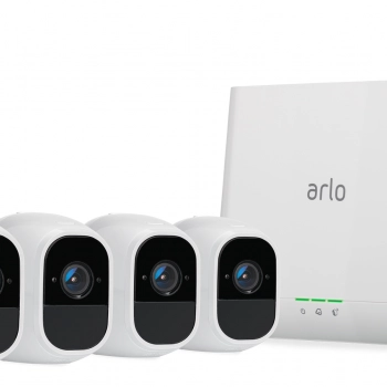 Arlo Pro2 1080P Wire-Free Weather-Proof 4-Camera System, VMS4430P