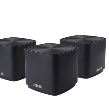 Asus AX1800 Dual Band 網狀 WiFi 系統, ZENWIFI AX Mini XD4 (3-PK) BLACK