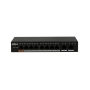 大華 8 Port Fast Ethernet PoE With 2 Port Gigabit Switch, DH-PFS3010-8ET-96