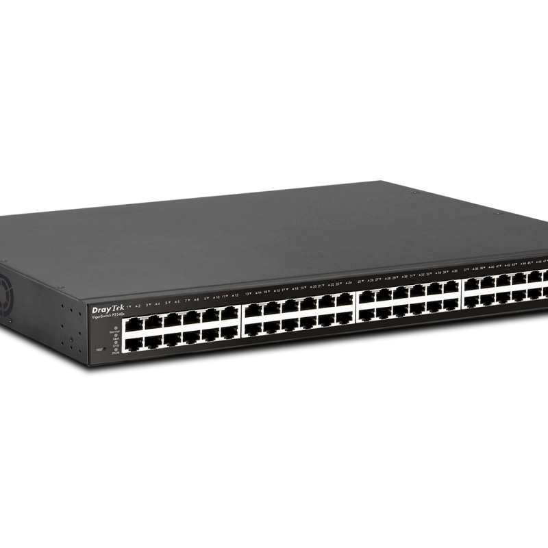 DrayTek Vigor-P2540x, Gigabit 400w PoE Smart Switch交換器
