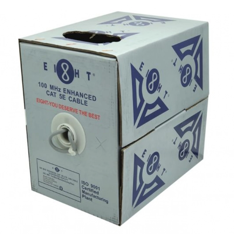 EIGHT CAT5e Network Cable, C5ESG(1000ft)網絡配件