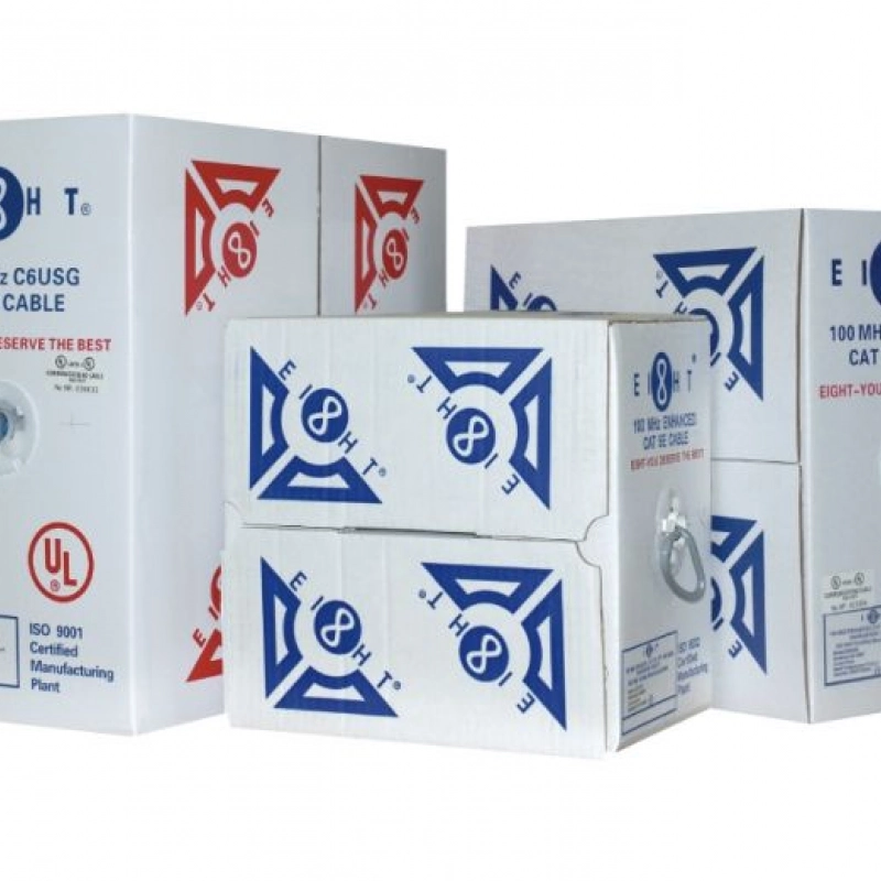 EIGHT CAT6 Network Cable, C6USG(1000ft)網絡配件