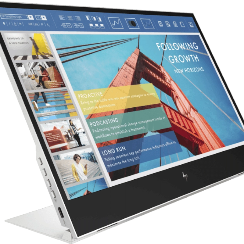 HP E14 14" Portable Monitor, 1B065AA#AC3電腦屏幕