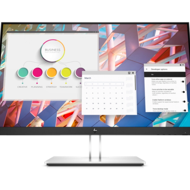 HP E24 G4 24" WUXGA Monitor, 9VJ40AA#AB4Monitors