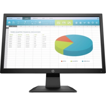 HP ProDisplay P204v 19.5" Monitor, 5RD66AA#AB4