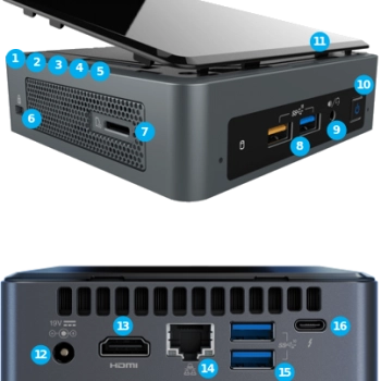 Intel 8th Generation NUC, BOXNUC8I5BEK3