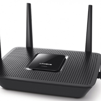 Linksys EA8300 Max-Stream AC2200 Wave2 MU-MIMO Tri-Band Wi-Fi Router w/USB3.0, EA8300-HK