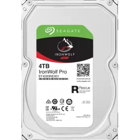 Seagate IronWolf Pro 4TB 3.5" HDD, Model: ST4000NE001