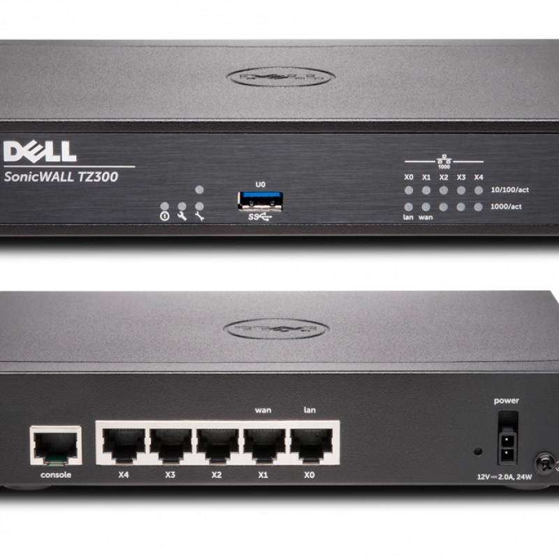 SonicWall TZ300 Total Secure 1Year防火墻