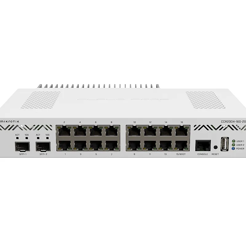 MikroTik 18 Ports 路由器, CCR2004-16G-2S+PC︱香港行貨 - M-CCR2004-16G-2S+PC 路由器 ｜ 衍光HinKwong 香港