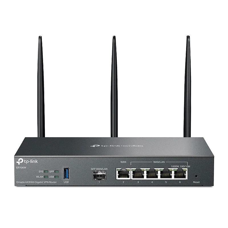 TP-Link Omada AX3000 Gigabit VPN Router, ER706W - T-ER706W Routers ｜ 衍光HinKwong 香港