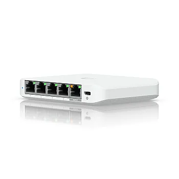 Ubiquiti UniFi Flex Mini 2.5G Switch, USW-Flex-2.5G-5 (UK) - Authorized Goods