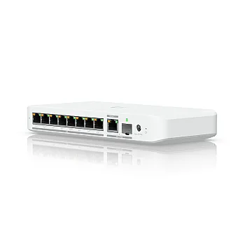 Ubiquiti UniFi Flex 2.5G PoE 交換器, USW-Flex-2.5G-8-PoE - 兩年保養