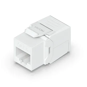 Ubiquiti Cat6 Keystone Jack, 12-Pack, UACC-Keystone-Jack-C6
