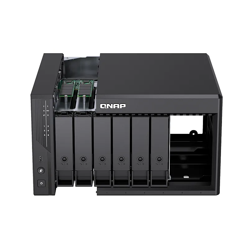 QNAP Qu605-N150-16G 6-Bay NAS 網絡儲存伺服器 - 兩年保養