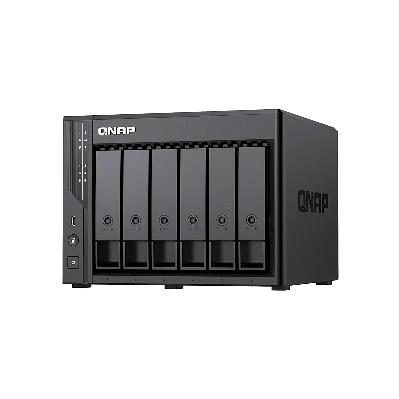 QNAP Qu605-N150-16G 6-Bay NAS 網絡儲存伺服器 - 兩年保養