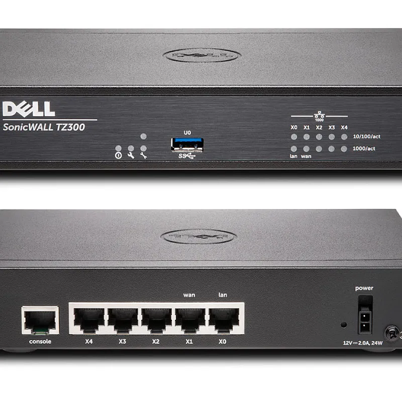 SonicWall TZ300 Total Secure 1Year - S-W-TZ300-T-S-1Year 防火墻 ｜ 衍光HinKwong 香港