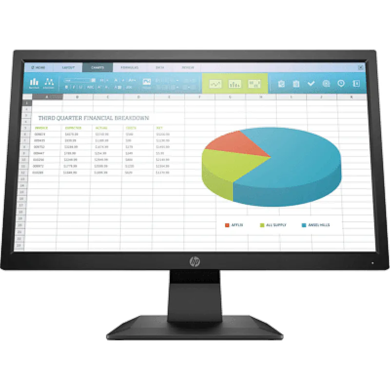 HP ProDisplay P204v 19.5" Monitor, 5RD66AA#AB4 - H-5RD66AA#AB4 電腦屏幕 ｜ 衍光HinKwong 香港