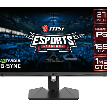 MSI Optix MAG274QRF-QD 27" WQHD 165Hz QD IPS Gaming Monitor, MO-MA274QD