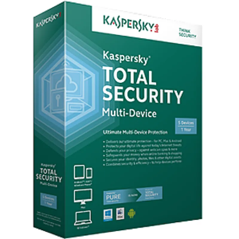 Kaspersky Total Security Multi-Device Boxset 3 Years - 3 Devices Pack, SOFBOXKTSMD3D3Y - S-K-AV-SOFBOXKTSMD3D3Y 防毒軟件 ｜ 衍光HinKwong 香港