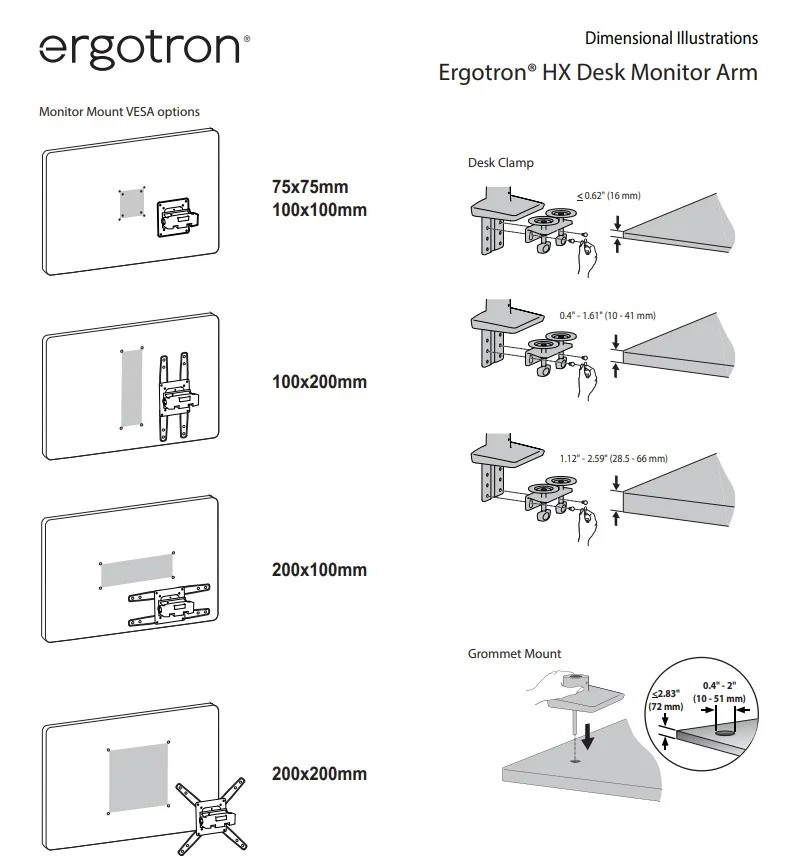 Ergotron LX Pro 鋁合金支臂與關節細節圖