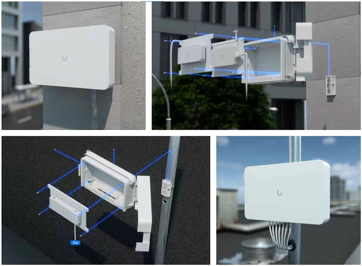 Ubiquiti UniFi UDR7 Dream Router 7 機身細節及連接埠 - 香港 OFCA 認證 WiFi 7 網關