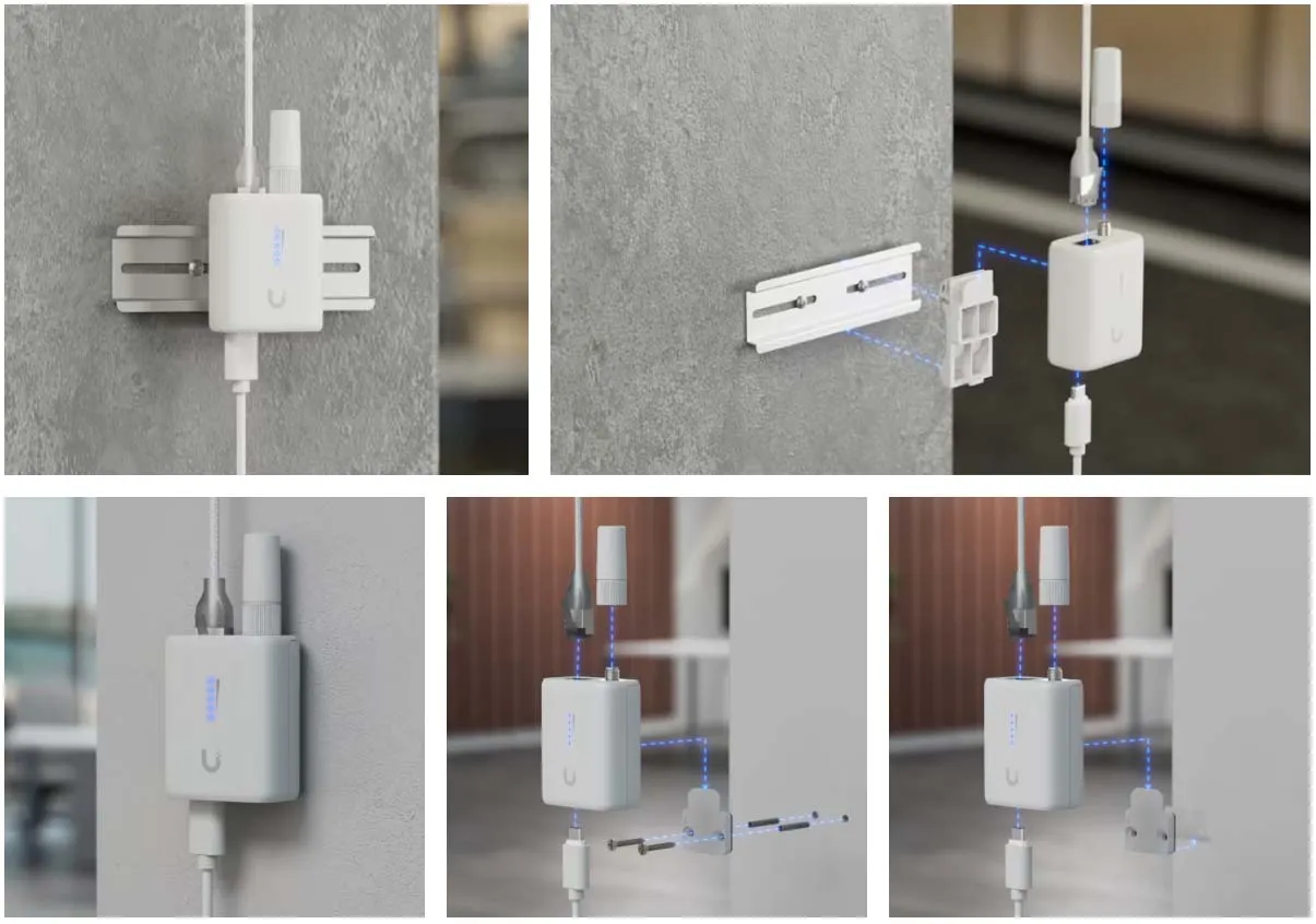 Ubiquiti UniFi Device Bridge IoT (UDB-IoT) 機身細節及連接埠