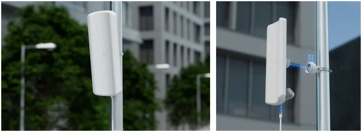 Ubiquiti UniFi Device Bridge Pro Sector (UDB-Pro-Sector) 機身細節及連接埠