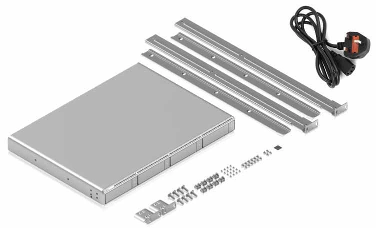 Ubiquiti UniFi Network Video Recorder G2 盒裝配件及包裝清單