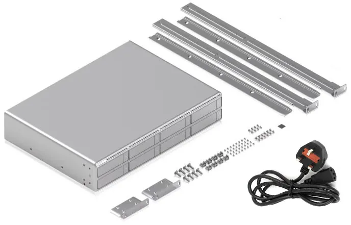Ubiquiti UniFi Network Video Recorder G2 Pro 盒裝配件及包裝清單