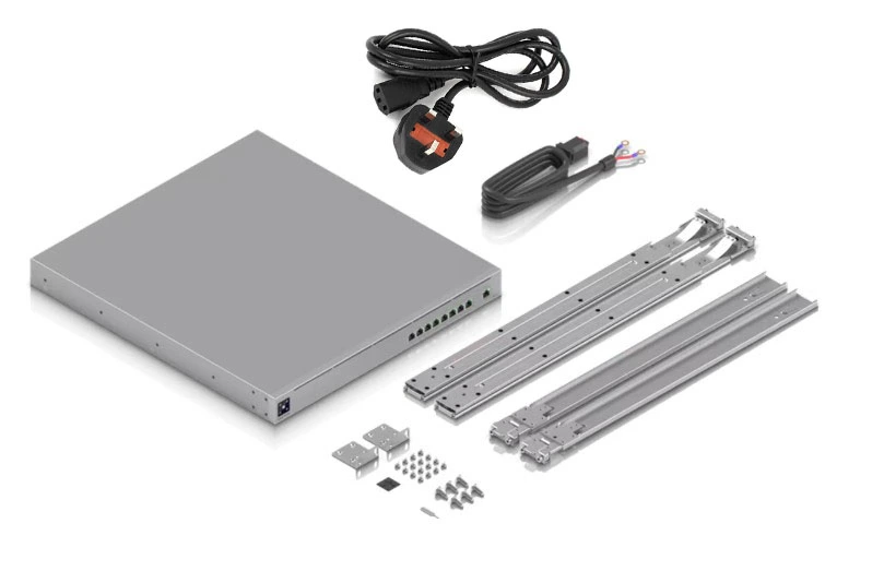 Ubiquiti UniFi Switch Mission Critical (USW-Mission-Critical) 盒裝配件及包裝清單